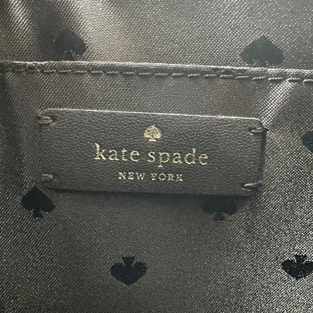 Kate Spade Harlow Crossbody Purse Black Leather WKR00058